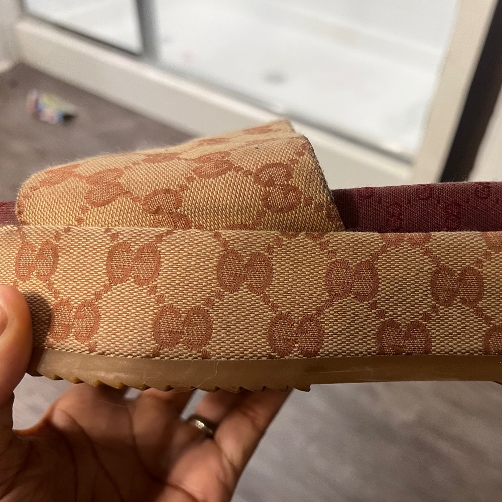 Gucci platform slide